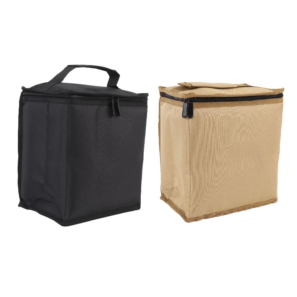 Camping Long Gas Tanks Storage Bag L Size Anti Collision Portable Camping Fuel Cylinder Case for Bee