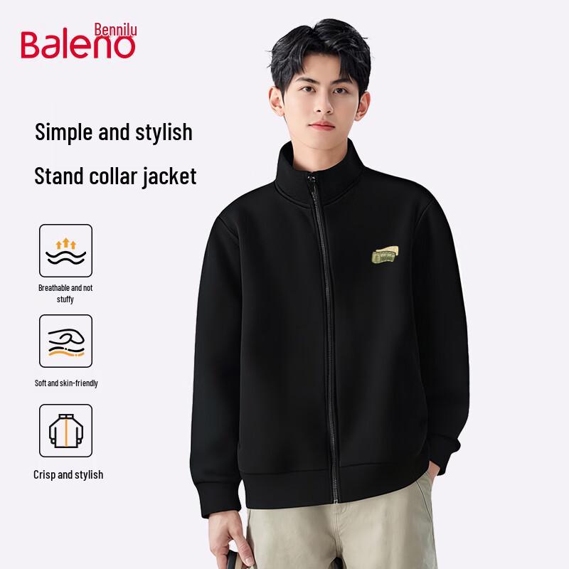 

Baleno S&K Men s Stand Collar Casual Sweatshirt 3XL