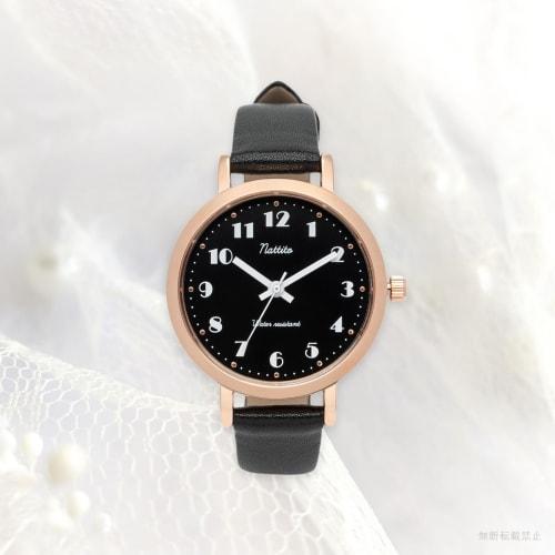 Fieldwork Women's Analog Watch with Leather Strap, Waterproof To 10 ATM, Black, WP Cape ST302-5