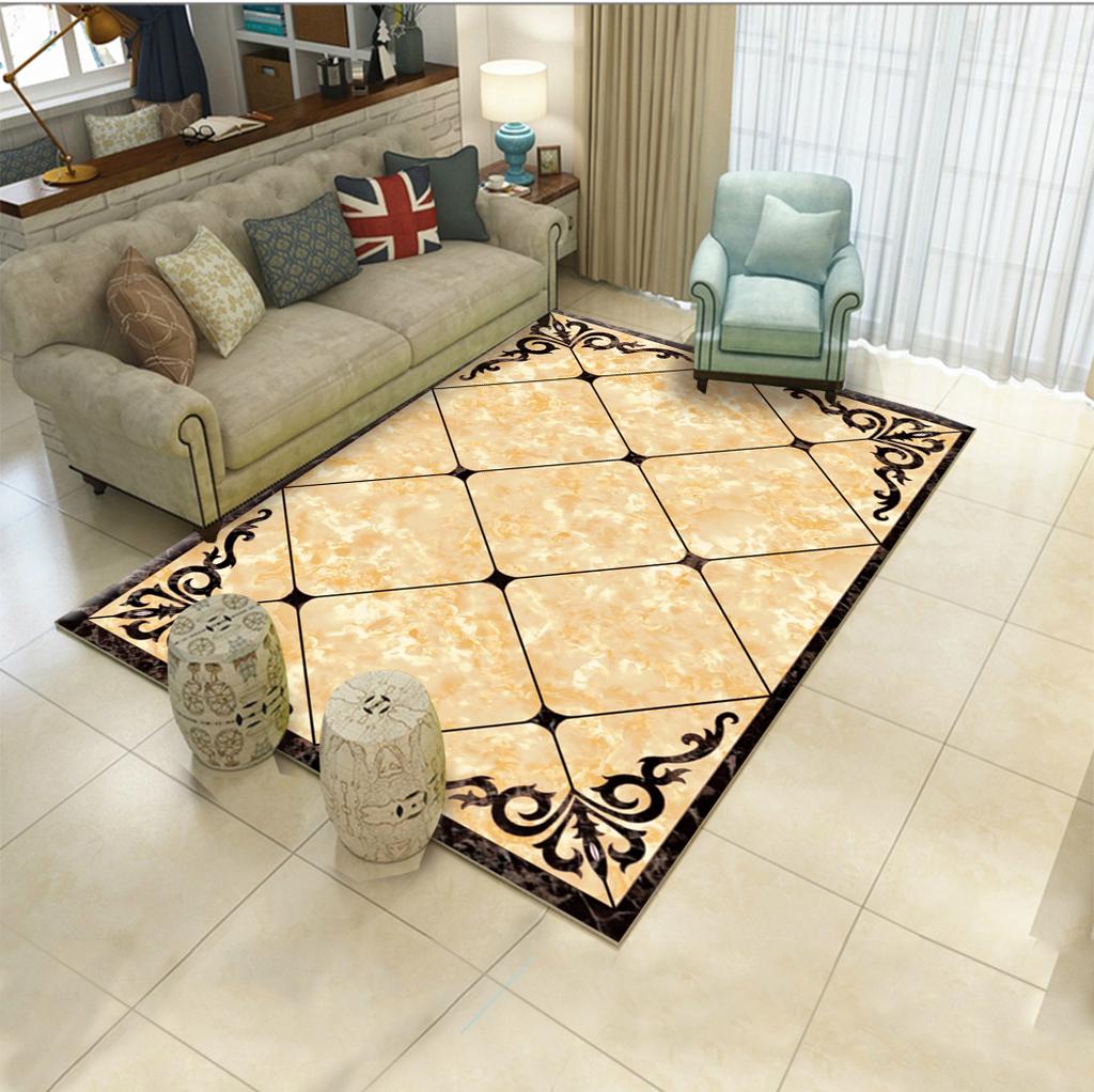Nordic Carpet Living Room Modern Rug Home Bedroom Carpet Floor Mat Study Thick Area Rugs