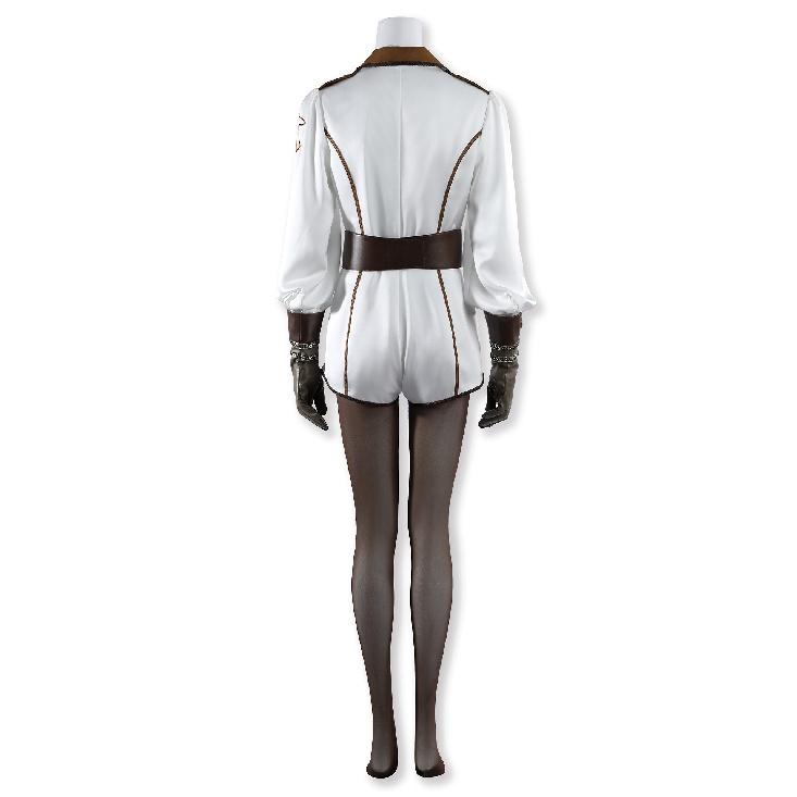Sexy Cyberpunk Nurse Cosplay Costume Medical Uniform with Gloves & Stockings Mature Style Anime Game Outfit for Women, Halloween Party Dress