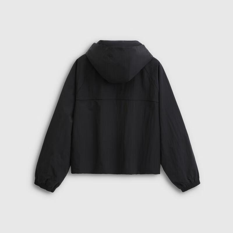 Gap Women's 2025 Autumn Embroidered Logo Loose Hooded Jacket