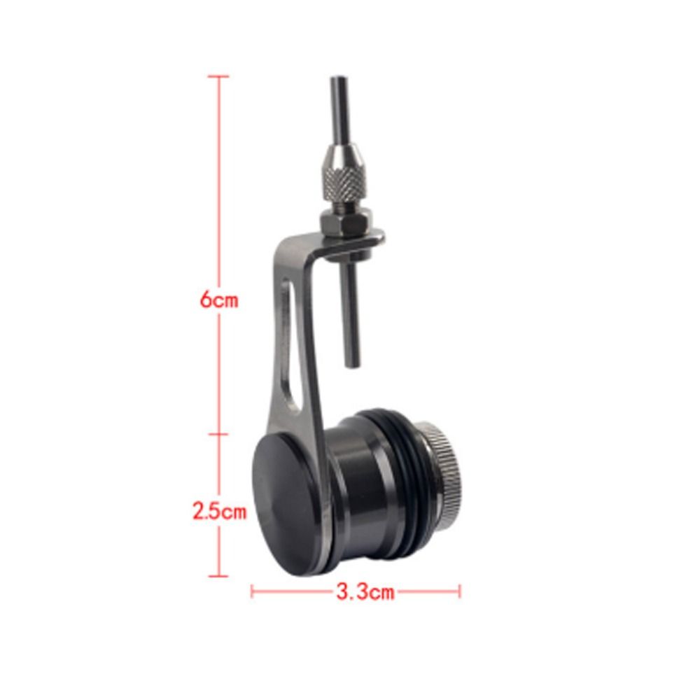 Nudador de Hilo de Pesca Ligero Ajustable Resistente Kit de Nudado de Nudos de Pesca para Entusiastas de la Pesca