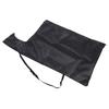 Laubbläser-Saugsack Ersatz mit Kabelbinder Oxford-Gewebe Tragbarer Griff Laubbläser Reißverschluss Entleerbeutel Schwarz