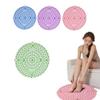 Lyyxjsltd Foot Massage Ergonomic Foot Relaxation Foot Pressure Point Shiatsu for Home Use Mat, Design, Massage, Mat, Plate, Foldable, Round, Durable,