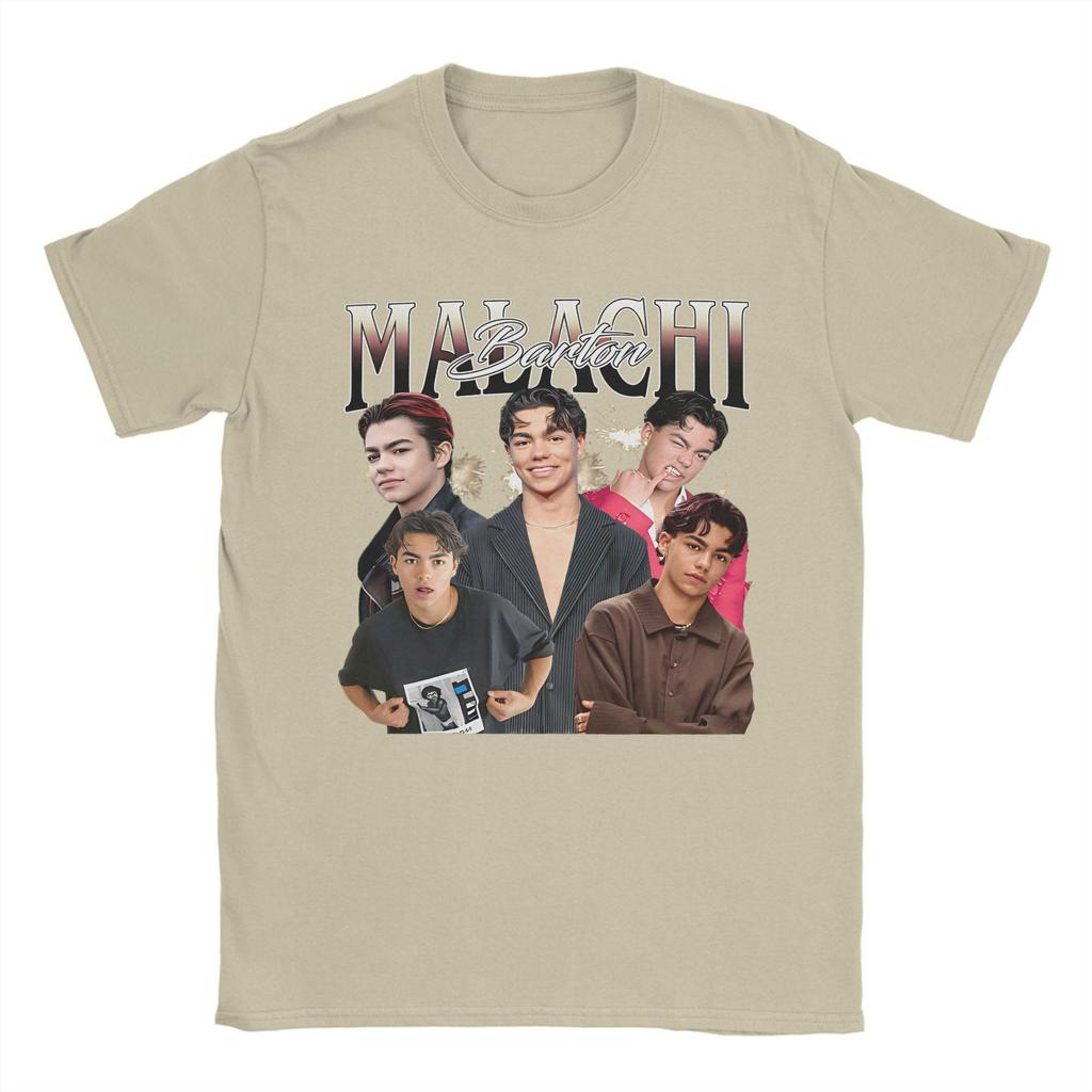 Malachi Barton American Actor Poster T Shirt Harajuku T-Shirts Short Sleeves Tshirt Summer 100 Cotton Round Neck 5XL 6XL Tees