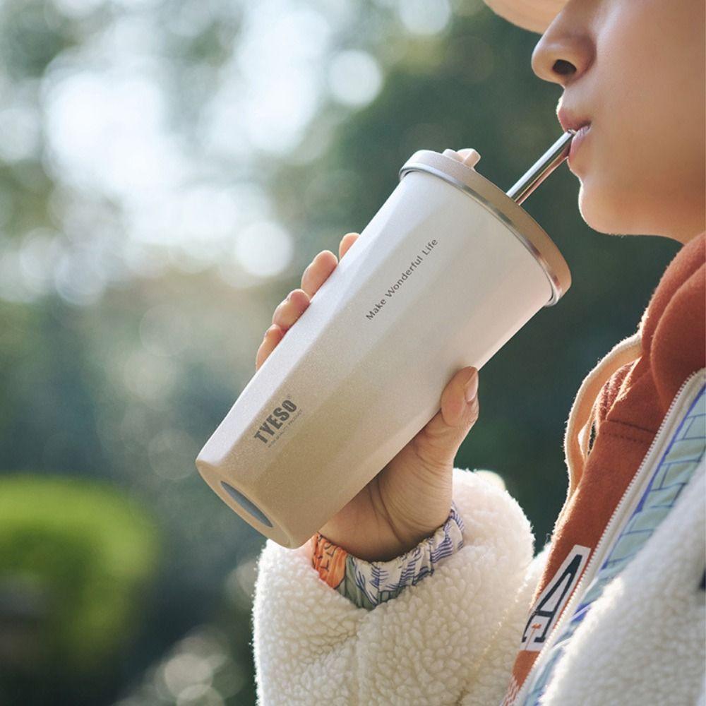 Termohrnek s velkým objemem Nerezová izolační láhev na pití Cestování