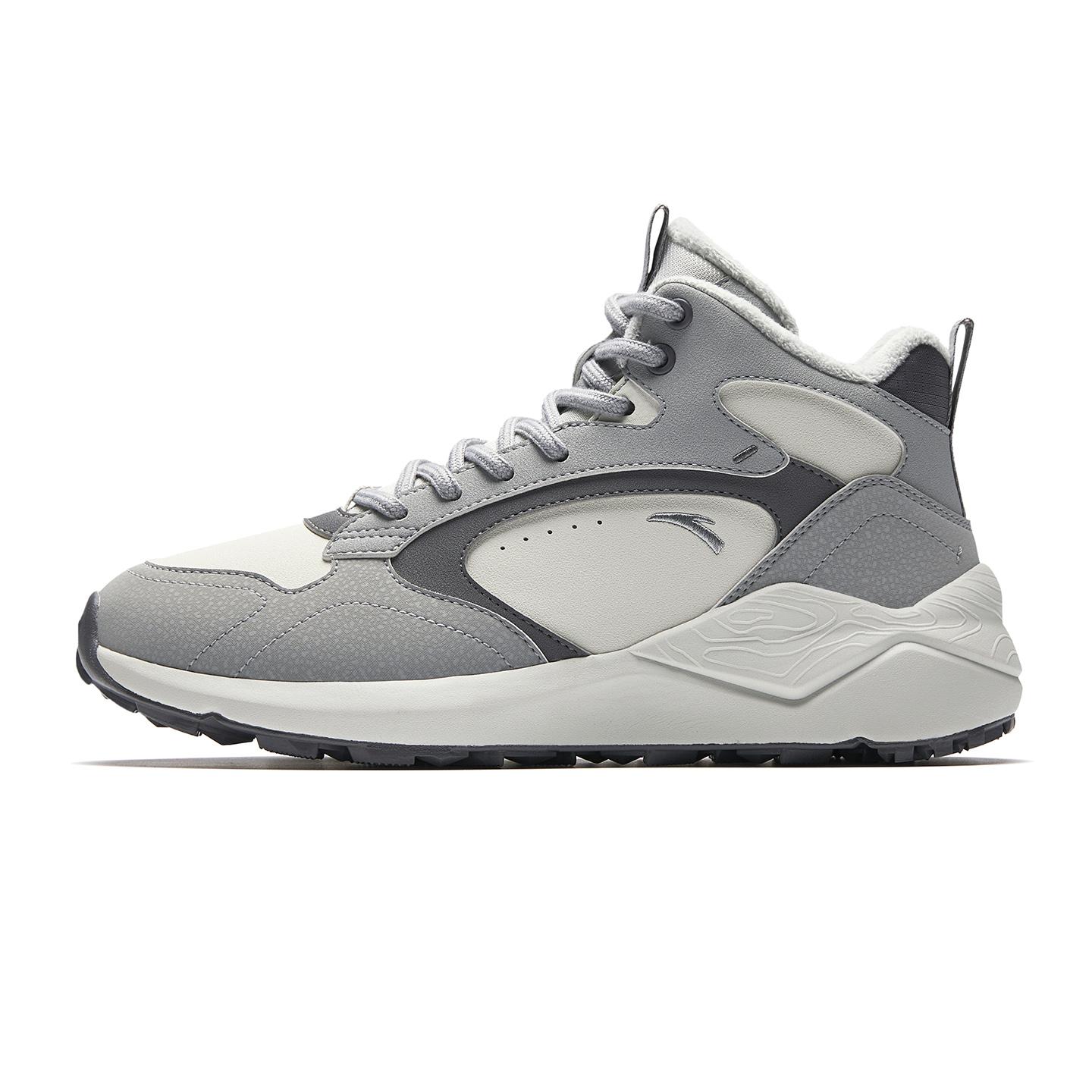 

Anta Tazhou Ткань из синтетической кожи Модные Ретро Флис Амортизирующие Износостойкие Высокие Повседневные Кроссовки Женские Повседневные Кроссовки 922548922-4 36