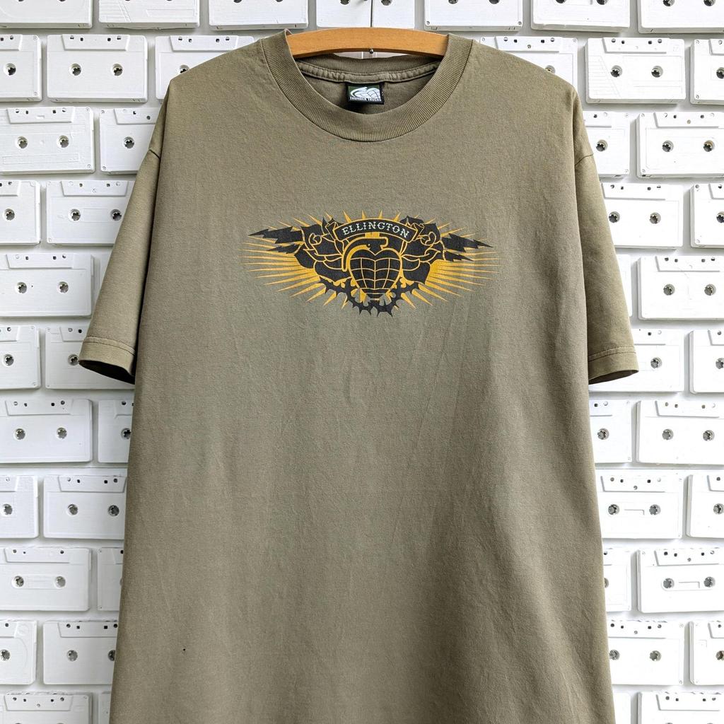 Vintage 00s Thunder Trucks T shirt Erik Ellington Skate Wear Skateboarding Merch Tee Size L