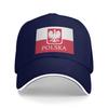 Sei wie Polen Polska Polnische Flagge Kappe Für Männer Frauen Trendige Baseballkappe Trucker-Hut Reise Kopfbedeckung Geschenk