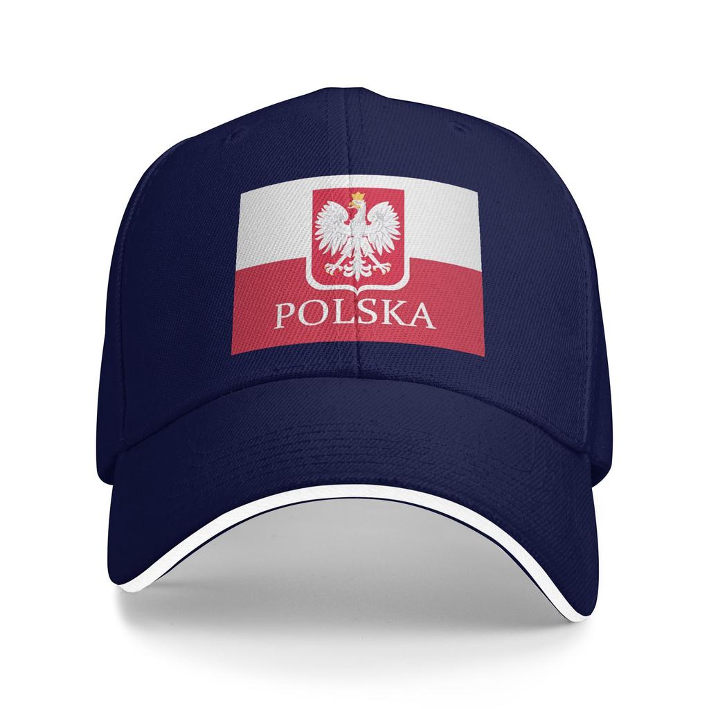 Sei wie Polen Polska Polnische Flagge Kappe Für Männer Frauen Trendige Baseballkappe Trucker-Hut Reise Kopfbedeckung Geschenk