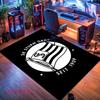 Tappeto con logo SK Sturm Graz per Soggiorno, Camera da Letto, Decorazione Divano di Casa, Tappetino Antiscivolo per Giochi Bambini
