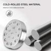 17-Kammer Flach-Dapping- und Domingblock - für Schmuckherstellung - Metallumformwerkzeug - Formwerkzeug