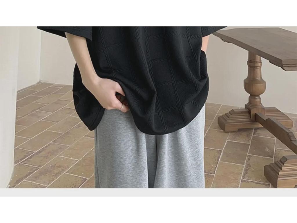 Kayısı Dokulu Bükümlü Erkek Kısa Kollu Tişört - Niş Tasarım, High Street Moda