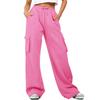 Sweatpants Women Pants With Pockets Fleece Lined Joggers Loose Jogger Pants