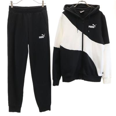 Long Sleeve Zip Hoodie Setup S Black Men's Used