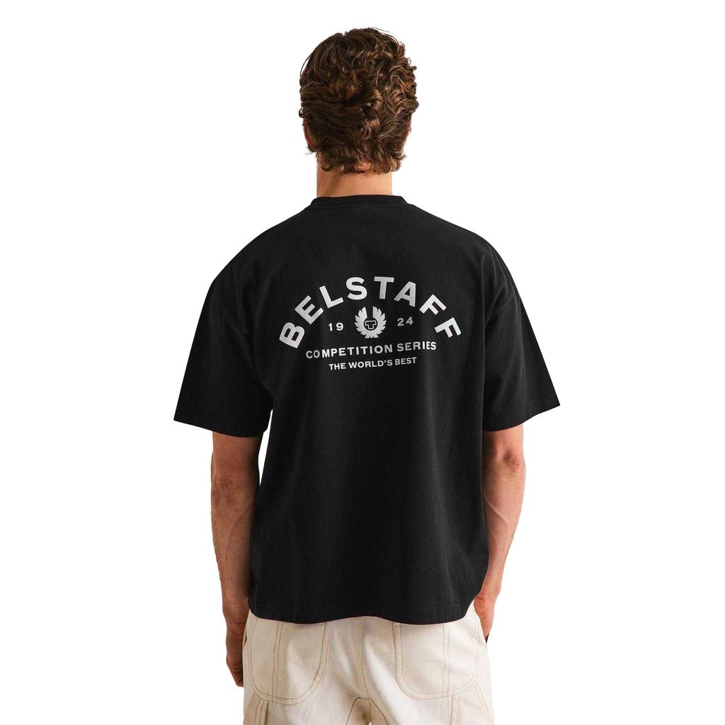 Belstaff Mens Back Print T-Shirt