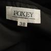 FOXEY Made in Japan wool Midi length flare skirt 38 black Women Used