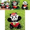Entzückendes Champion Panda Plüschtier Realistisches Kuscheltier Weicher Plüsch 30cm