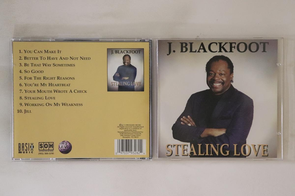 

CD J. BLACKFOOT Stealing Love BAS9328 BASIX MUSIC 1998 US SoulFunk Used