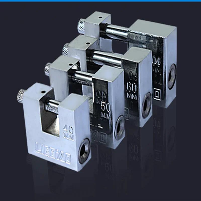 Candado rectangular Candado antirrobo Cerradura de seguridad Cerradura de puerta antirrobo de apertura horizontal antigua
