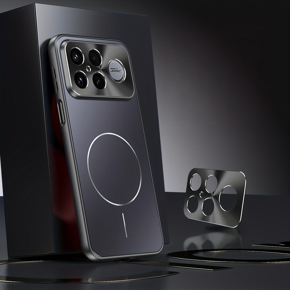 

Висококласний розкішний матовий чохол AG для MagSafe для Xiaomi Poco F8 Pro F8 Ultra Магнітна бездротова зарядка Захист камери Ударостійкий чохол Poco F8 Ultra чорний