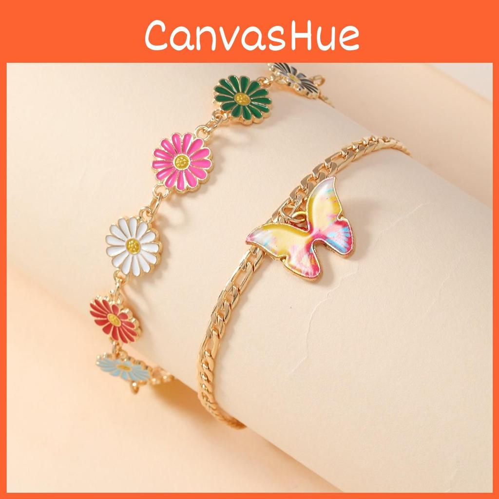 Trendy Ladies Foot Jewelry Set With Geometric Pattern For Travel And Celebration