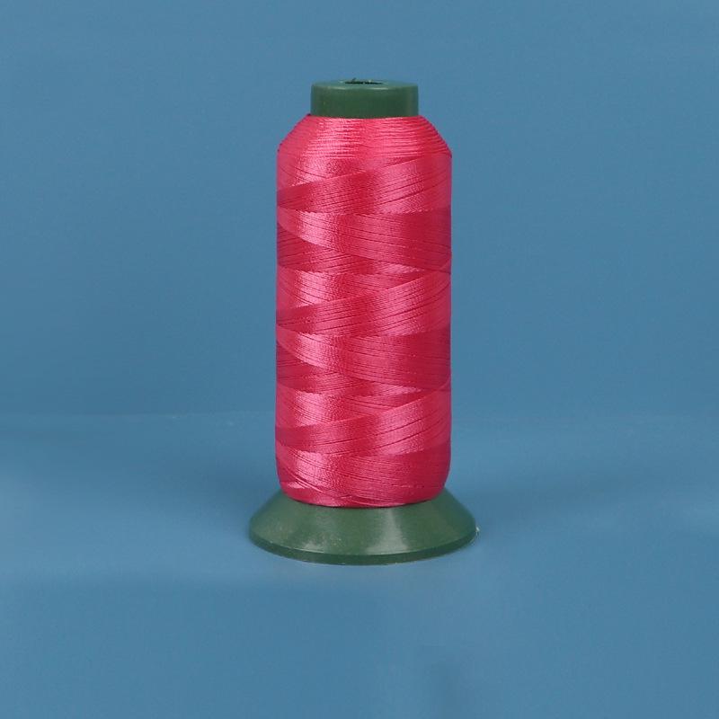 High-Strength 3-Strand Colored Nylon Thread for Sewing Clothing, Bags, and Leather
