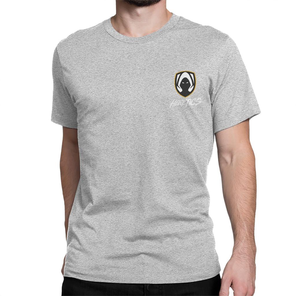 Men Women T-Shirts Esports Team Heretics Club Vintage 100% Cotton Tees Short Sleeve  T Shirt Crew Neck Clothes Summer