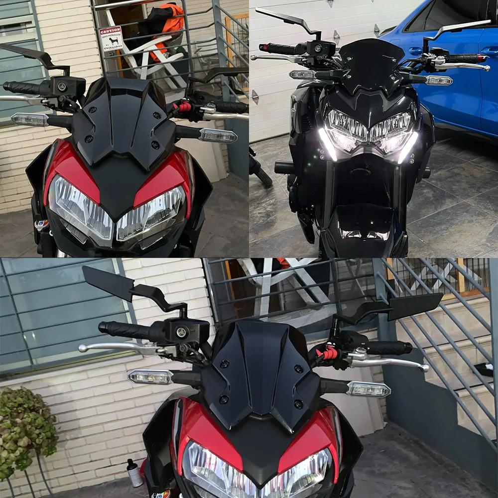 Modifikace motocyklu Univerzální zpětné zrcátko Pevné křídlo pro Honda Yamaha FOR Ducati MONSTER 950 360 stupňů otočné zrcátko