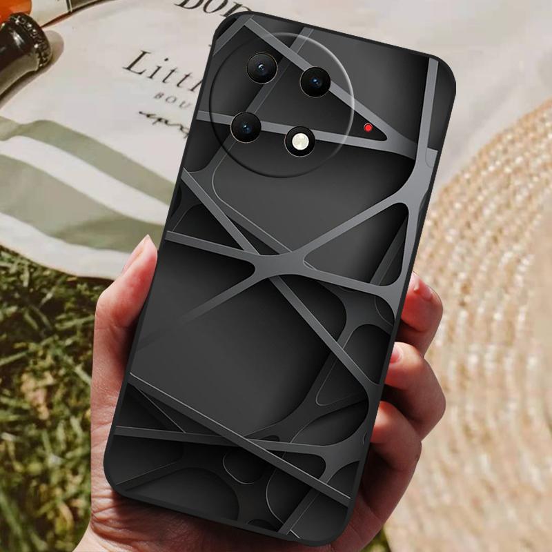 Für Tecno Camon 30S Pro Hülle Weiche Silikonhülle Schwarzer Bumper TPU Für Tecno Camon 30 4G / 30S 30 Pro 5G Hülle Funda Handyhüllen