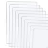 10 Acrylic Board Craft DIY Erase Display Projects Photo Frame Replacement Sheet for Desktop