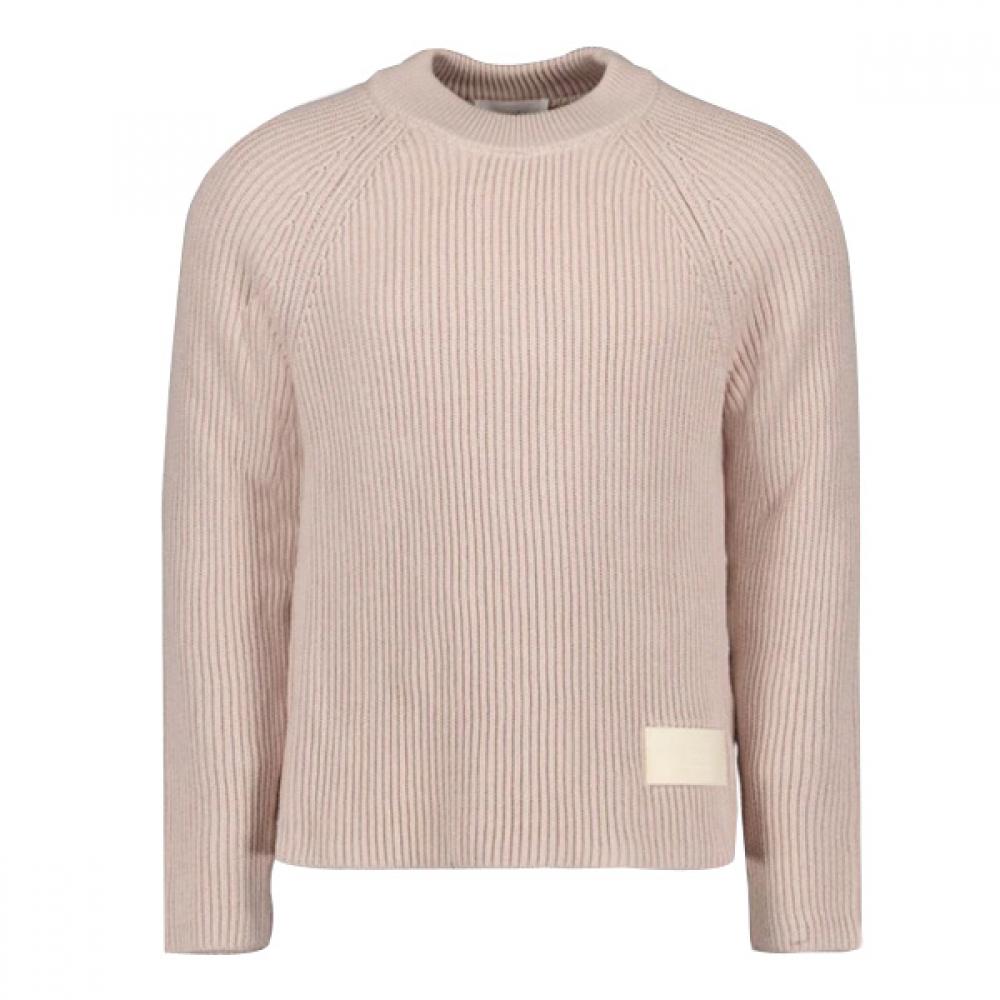 Ami Unisex Knit With Matiushi Logo Patch Hks024 Kn0031 HKS024 KN0031 679 (S)