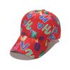 Unisex Sommer Baseballkappe Buchstabendruck Hip Hop Koreanisches Graffiti Snapback Sonnenhut für Streetdance Lässige Party K-Pop Stil