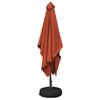 Garden Umbrella with Base 200 X 300 Cm Polyester Rectangular