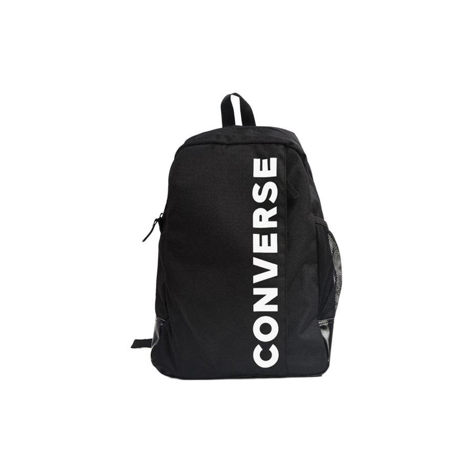 Converse Letter Print Large Logo Sports Backpack Unisex Backpacks Black 10018262-A02 Black