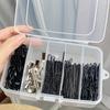 5-Grid Transparent Storage Box DIY Handmade Parts Plastic Packaging Box,Dustproof Storage Box For Hair Clip And Small Accessorie