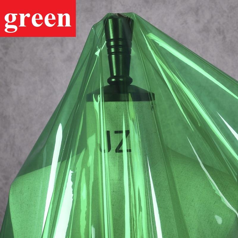 Holographic Clear PVC Vinyl Waterproof Iridescent Transparent TPU Jelly Plastic Fabric Fluorescent Transparent Film for Hair Bow