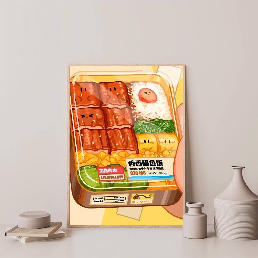 

1 шт. Милая еда магазин у дома иллюстрации плакат HD постеры для дома комната бар кафе декор искусство настенная живопись картина 21*30cm No Frame