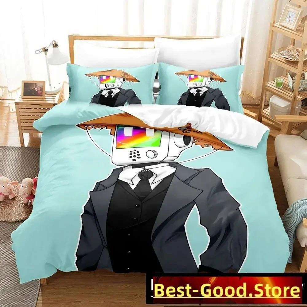 Fashion Stray Game Cat Momo Bedding Set Printed Bed Set With Pillowcase Bed Duvet Cover Soft Single Double Queen Super King Size