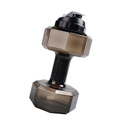 1Pcs Fitness Dumbbell Water Bottle Large Capacity Weightlifting Dumbbell Cup Stylish Sports Water Kettle Durable Eco-Friendly