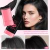 Disposable Dual-Use Hair Dye Stick: Safe, Non-Damaging White Hair Cover & Styling Comb for Emergency Use