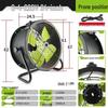Low Noise Frequency Conversion Axial Fan 220V/380V Industrial Exhaust Ventilation