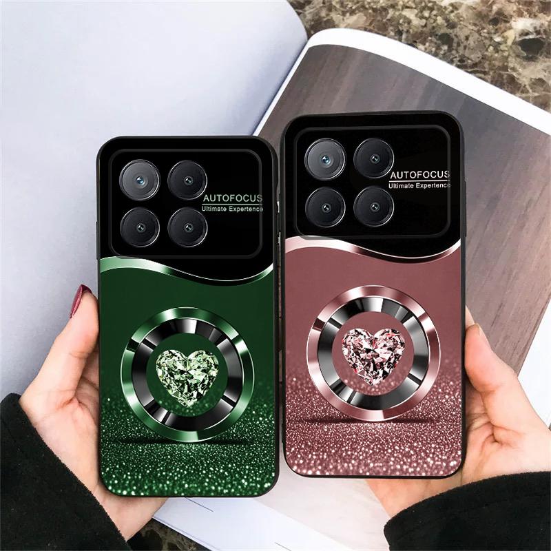 Lila Kreis Diamant Für Xiaomi Poco X7 M7 Pro 5G M5 X4Pro M4 6 4G C65 75 F6 F5 X6 5 7 X5 F7 Ultra M5S 4Pro 5G weiche Handyhülle