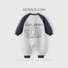 Baby Fleece-Lined Winter Jumpsuit: Cute Long-Sleeve Bodysuit for Cold Weather