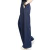 Women's Spring/Summer High-Waisted Wide-Leg Cotton Linen Pants