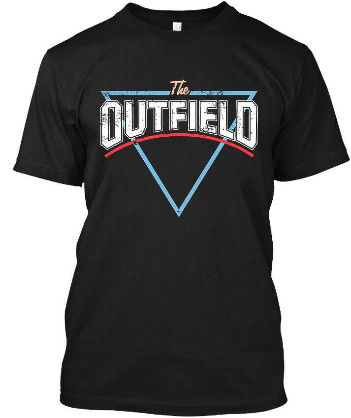 Limitiertes Neues Beliebtes The Outfield Englisches Grafisches Vintage Kunst Logo T-Shirt