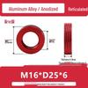 Aluminum Alloy Hand-Tightened Knurled Nut Adjustment Lock Gauge M3-M8