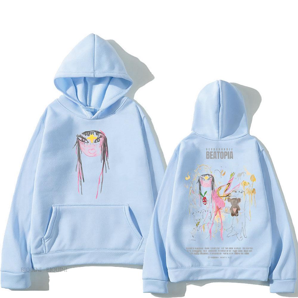 Beabadoobee Beatopia Hooded With Hooded Hip Hop Harajuku Sweatshirt Pop Fleece Clothing — фото 4