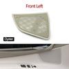 Car Front Rear Left Right Door Horn Loudspeaker Sound Audio Speaker Cover For BMW 7 Series F01 F02 F04 2009-2014 730i 740i 750i